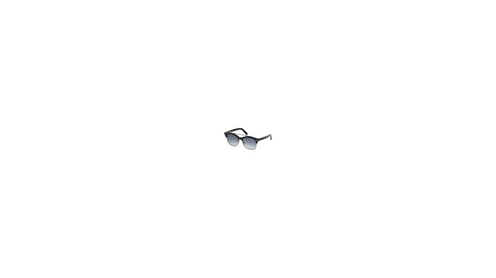 DSquared DQ0207 Sunglasses - Shiny Black Frame Color, Gradient Smoke Lens Color