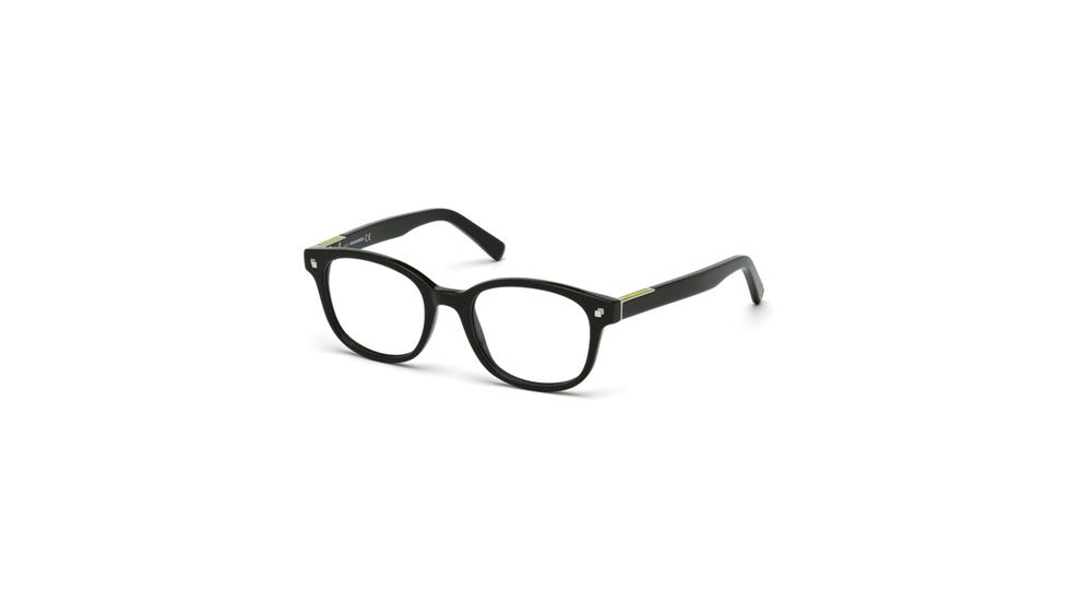 DSquared DQ5168 Eyeglass Frames - Shiny Dark Green Frame Color