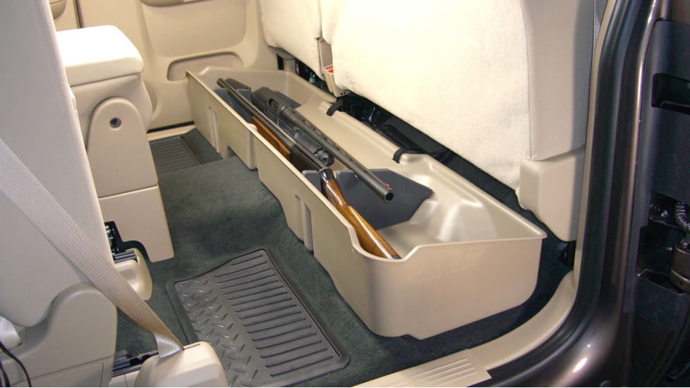 Du-Ha Underseat Storage for 7-13 Chevrolet/GMC Silverado/Sierra Extended Cab, Tan, 10047