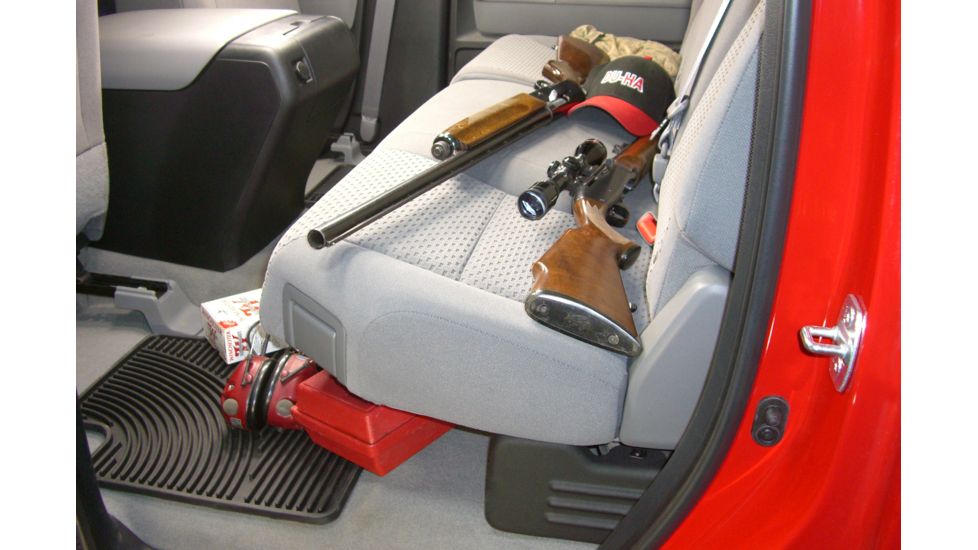 Du-Ha Underseat Storage for 07-21 Toyota Tundra Double Cab - Does not fit with factory subwoofer, Dark Gray, 60052