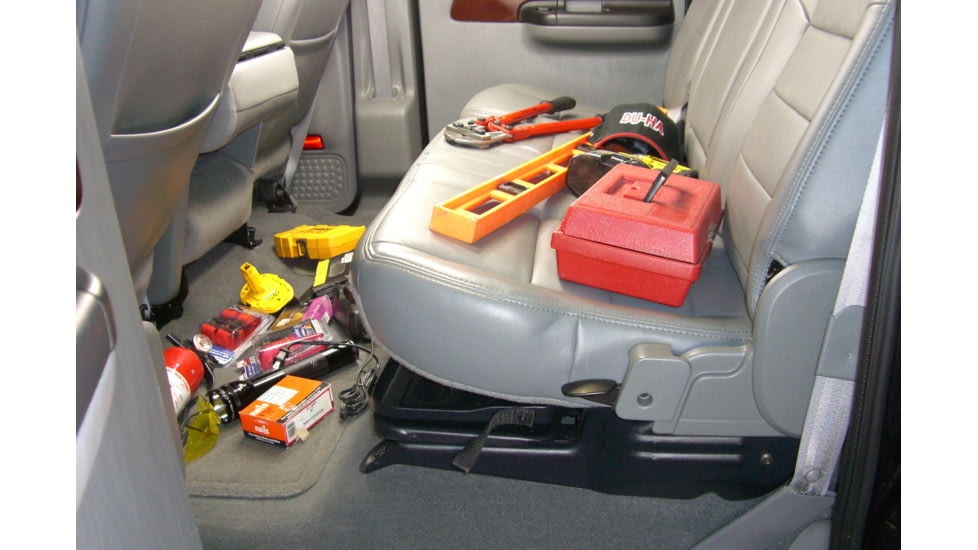 Du-Ha Underseat Storage 08-10 Ford F250/F550 Super Duty Crew Cab, Gray, 20065