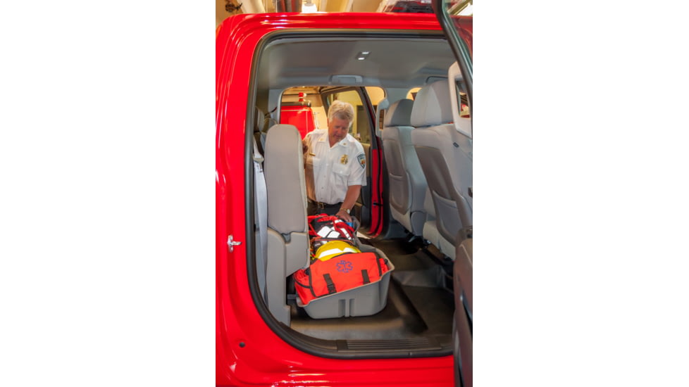 Du-Ha Underseat Chevrolet/GMC Silverado/Sierra Storage, 14-18 Light Duty/15-19 Heavy Duty Crew Cab, Ash/Gray, 10301