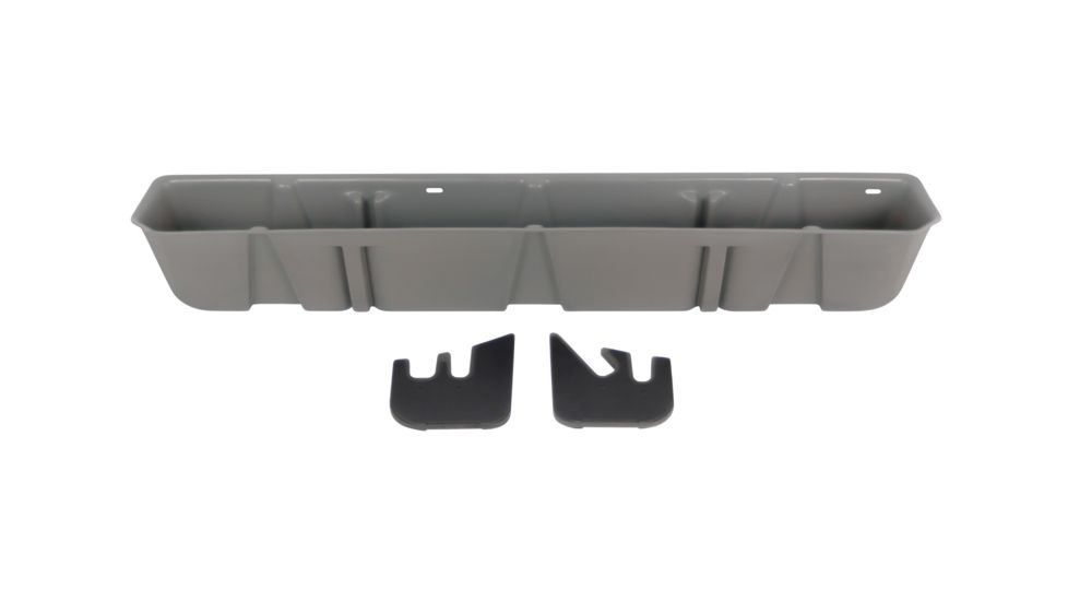 Du-Ha Underseat Storage for 15-22 Ford F-150 Supercab &amp; 17-22 F250-F550 Super Duty Supercab, Light Gray, 20107