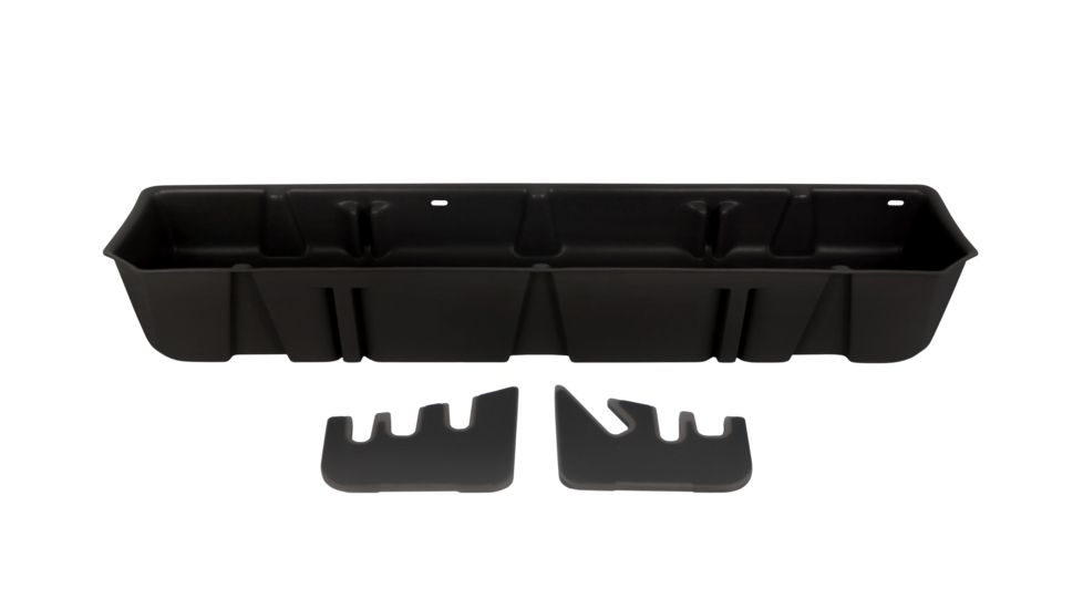 Du-Ha Underseat Storage for 15-22 Ford F-150 SuperCrew and 17-22 F-250-550 Super Duty Crew Cab, Black, 20110