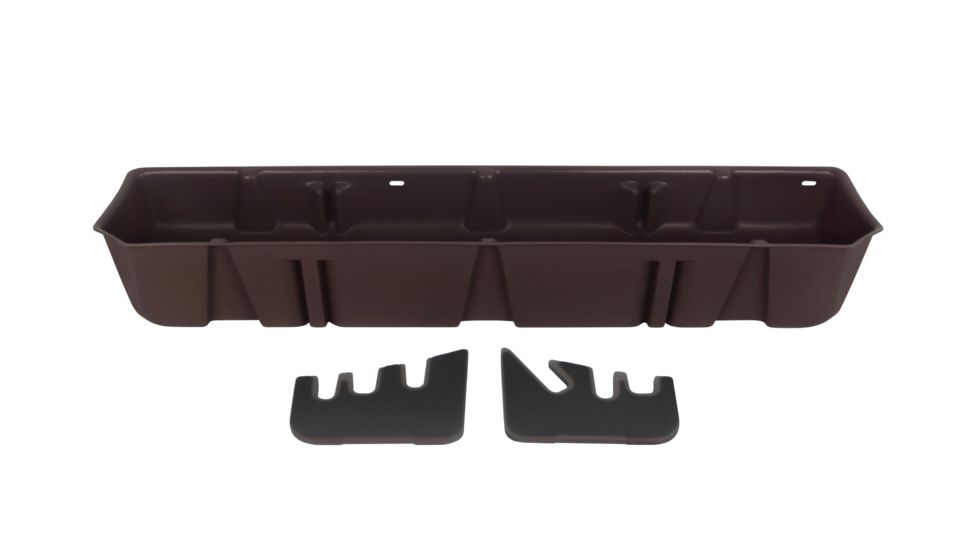 Du-Ha Underseat Storage for 15-22 Ford F-150 SuperCrew and 17-22 F-250-550 Super Duty Crew Cab, Java Brown, 20113