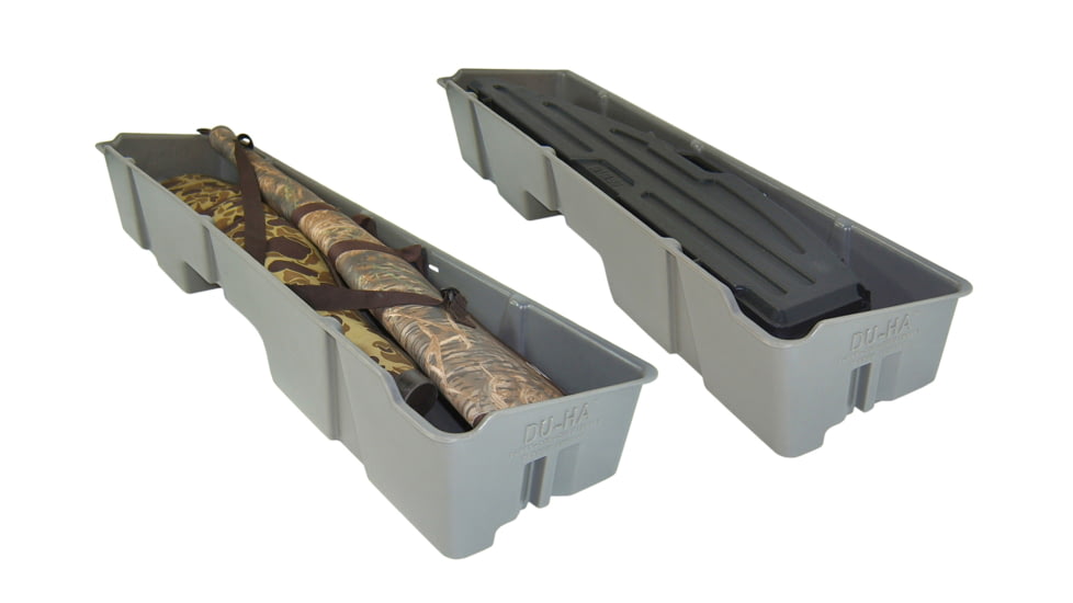 Du-Ha Underseat Storage for 99-07 Chevrolet/GMC Silverado/Sierra Extended Cab, Classic, Light Gray, 10002