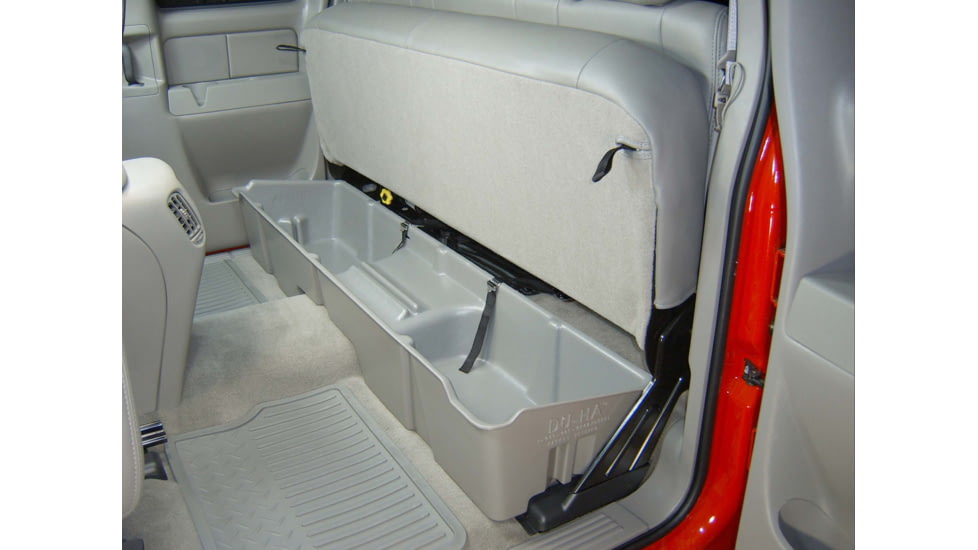 Du-Ha Underseat Storage for 99-07 Chevrolet/GMC Silverado/Sierra Extended Cab, Classic, Dark Gray, 10001