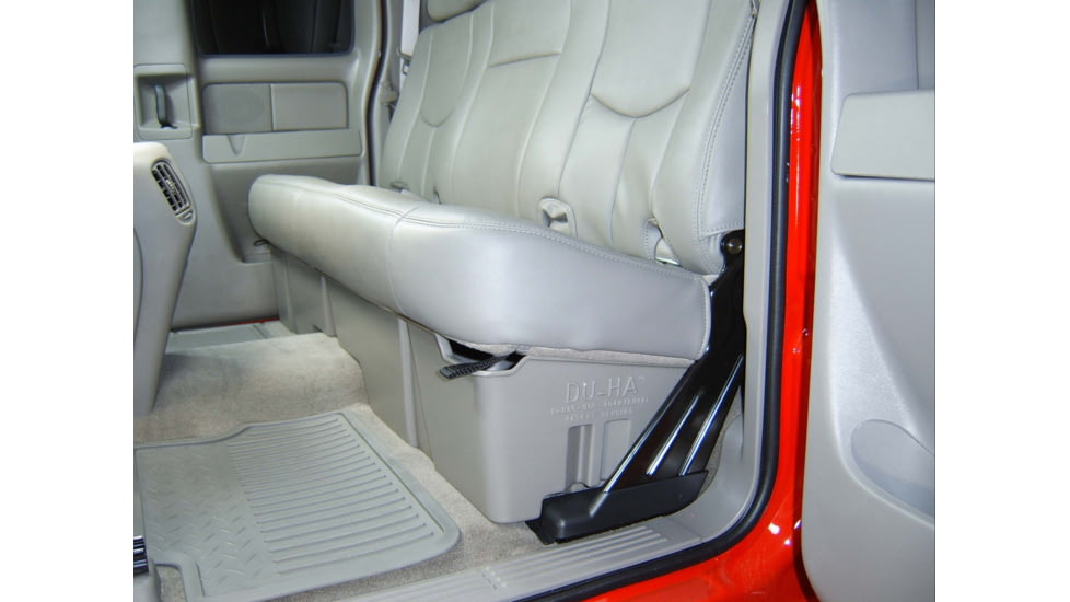 Du-Ha Underseat Storage for 99-07 Chevrolet/GMC Silverado/Sierra Extended Cab, Classic, Dark Gray, 10001