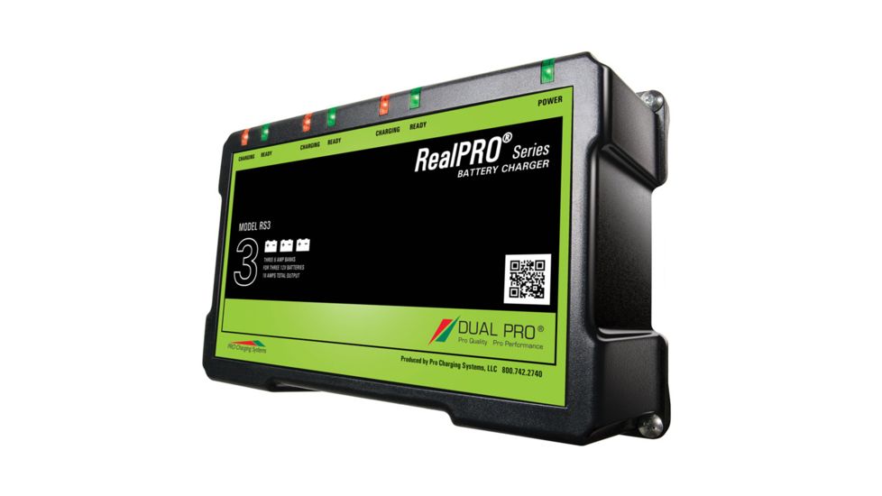 Dual Pro RealPRO Series Battery Charger - 18A - 3-6A-Banks - 12V-36V 68412