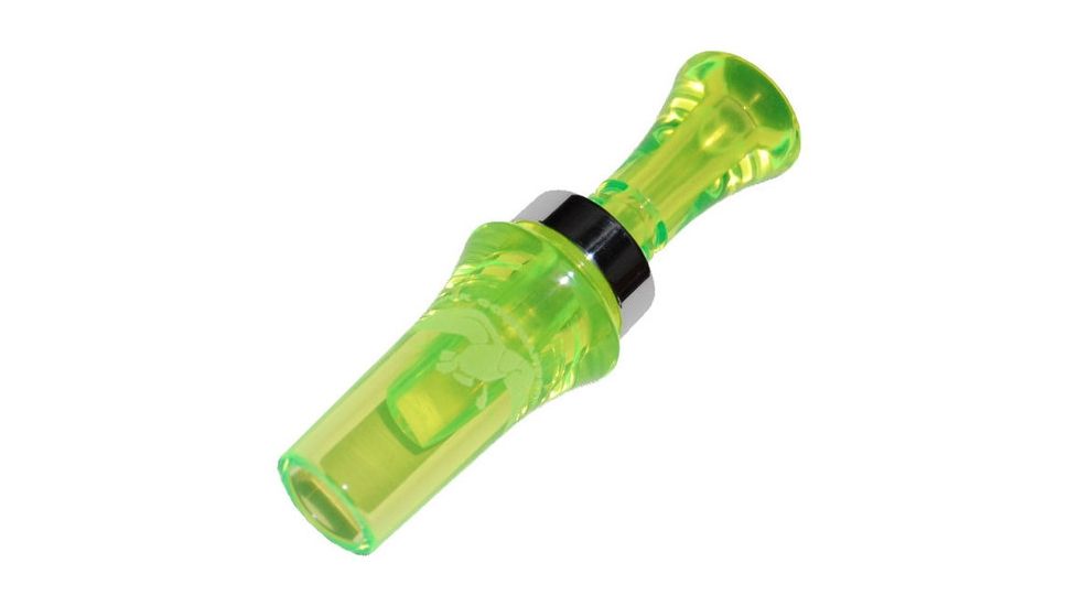 Duck Commander Acrylic Double Reed Duck Call - Chartreuse/Black 118437