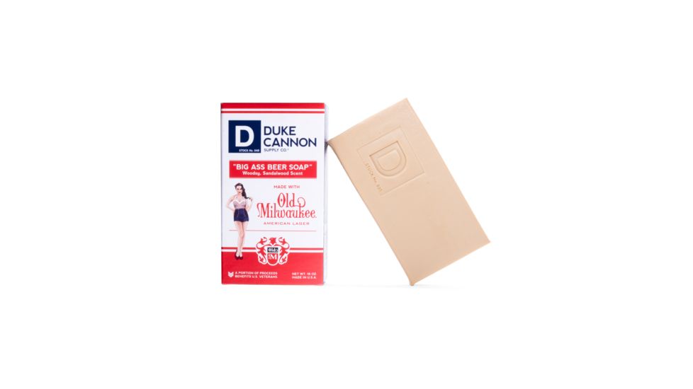 Duke Cannon Supply Co Big Ass Beer Soap, Pinup, 10 oz Bar, 03BEER