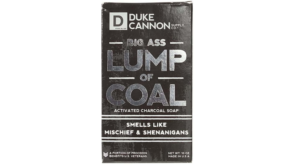 Duke Cannon Supply Co Big Ass Brick Soap - Lump of Coal, 01HOLIDAYCOAL1