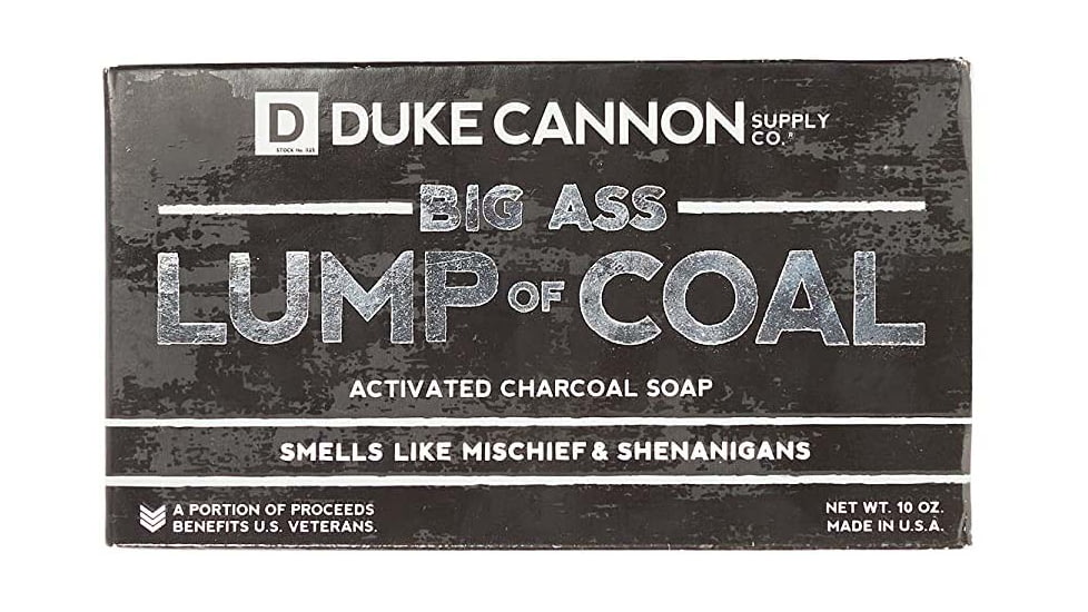 Duke Cannon Supply Co Big Ass Brick Soap - Lump of Coal, 01HOLIDAYCOAL1