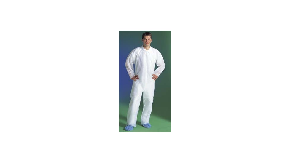 Dupont Coverall Bnd Nk Rg Slv 3x Cs25 IC258SWH3X0B, Unit CS
