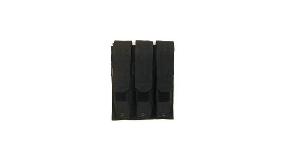 BlackHawk Duty SMG Pouch (Holds 3) (9mm, 40 cal, UMP 45) Black 52SM02BK