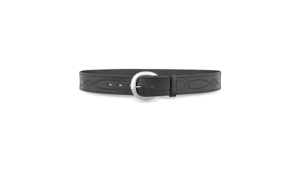 Black Leather 1-3/4" Holster Belt