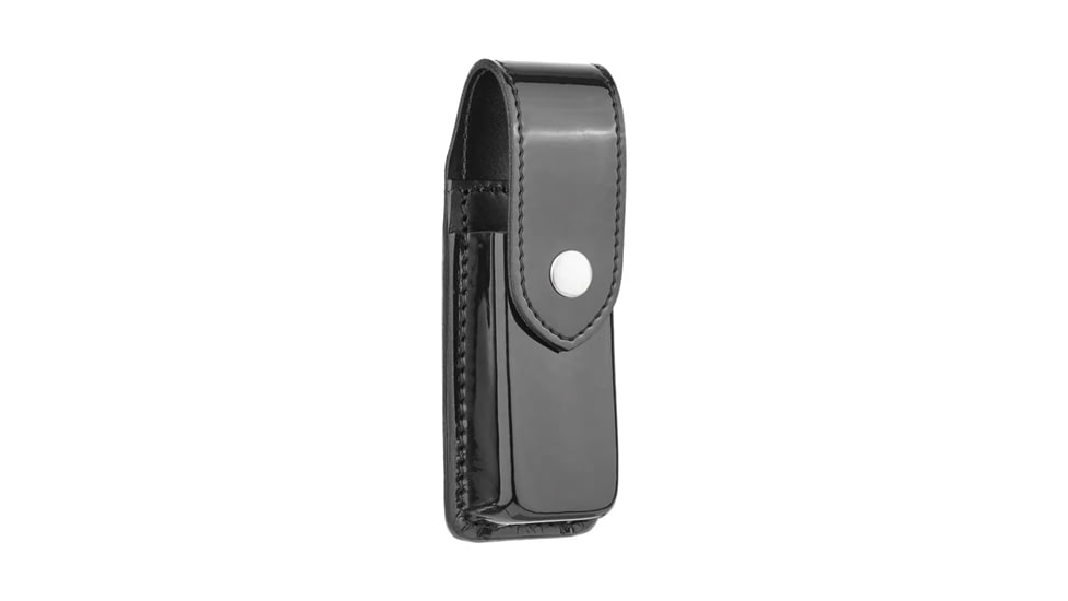 Hi-Gloss Leather Single Magazine Holder for 9mm