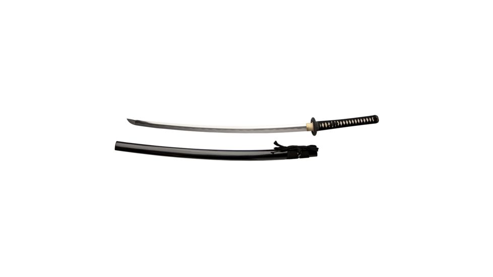 Dynasty Forge 28.5in Daimyo F/F Tri-Steel Katana in Turbulent Wave Theme, DF1102