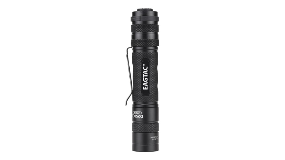 Eagtac D25LC2 Color Flashlight, XM-L COLOR LED, White-331lm, Red-120lm, Royal blue-45lm, Green-240lm, Black, D25LC2-XML-COLOR