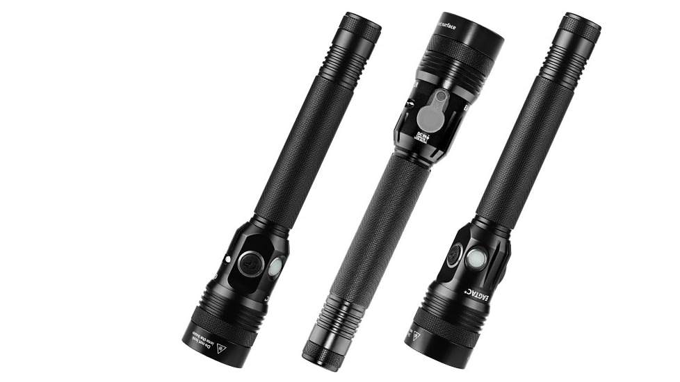 EAGTAC GX30L2R MKII Flashlight, Black, 3100lm, GX30L2R MKII-SST70-CW