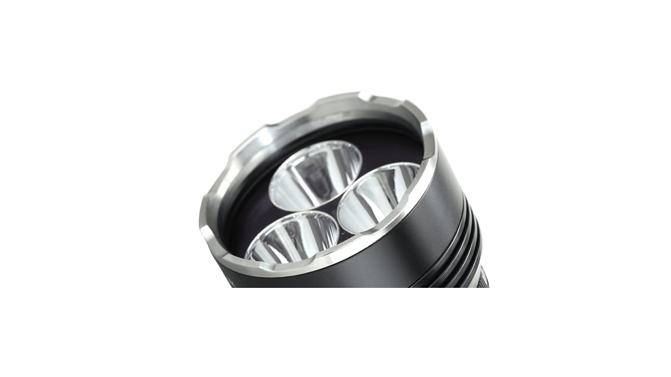 EAGTAC MX25L2-C Base Flashlight, 3 XP-L HI V2 NW LED, 3204lm, Black, MX25L2C-3*XPLHI-BASE-NW