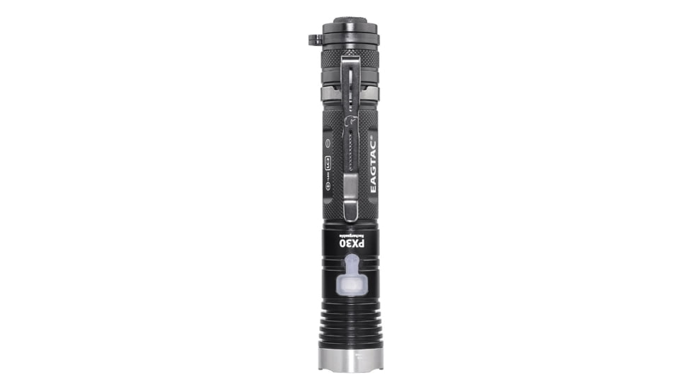 EAGTAC PX30LC2-R Base Flashlight, XP-L HI CW LED, 1160lm, Black, PX30LC2R-XPLHI-BASE-CW
