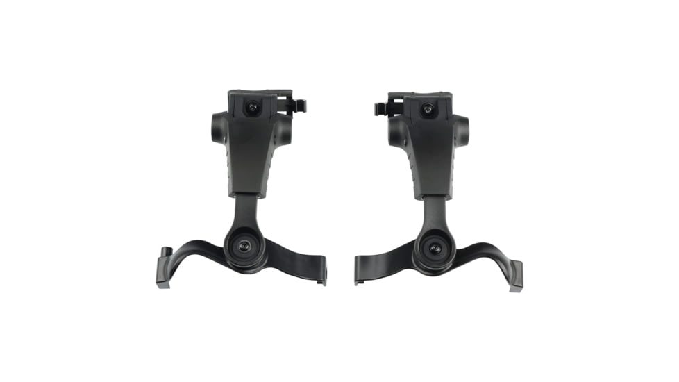 Earmor M31/M32 PLUS/EXFIL M16A-TW Rail Mount Kit, Tactical Black, M16A-TW-BK