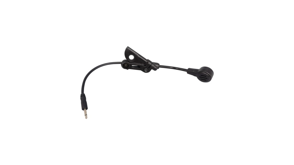 Earmor M32 PLUS Communications Dynamic Boom Microphone, Tactical Black, S10D