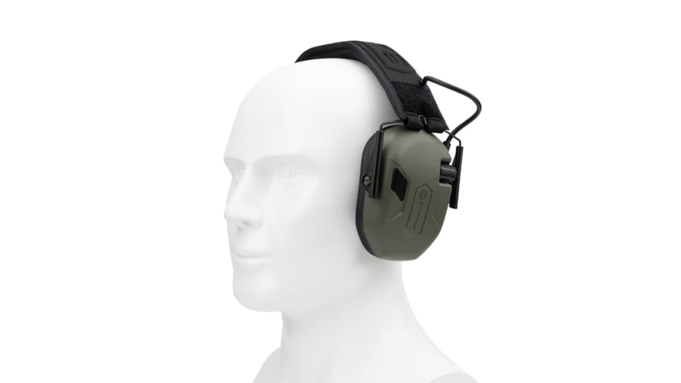 Earmor Sport Shooting ElectronicEar Muffs w/ Foam Earpads, 22dB, Foliage Green, M300A-FG
