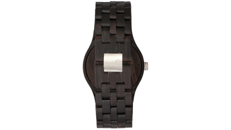 Earth Wood Inyo Bracelet Watch w/Date, Dark Brown, One Size, ETHEW3202