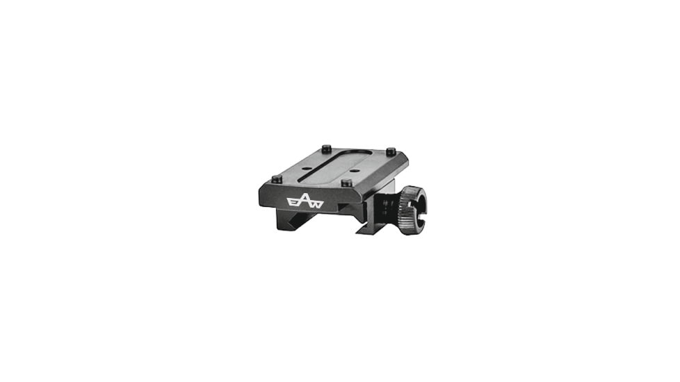 EAW Docter/ Vortex Venom/ Burris Fastfire Picatinny Mount, Thumb Screw, Height 11.5mm, Black, 4830110