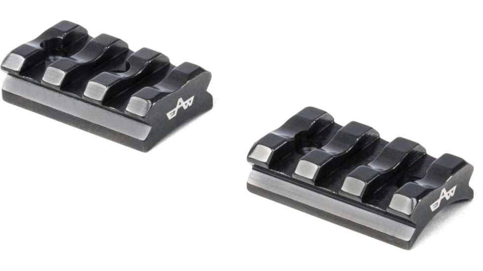EAW K98 with bulb Mauser Picatinny Base Pair, Black, Small, 428310236