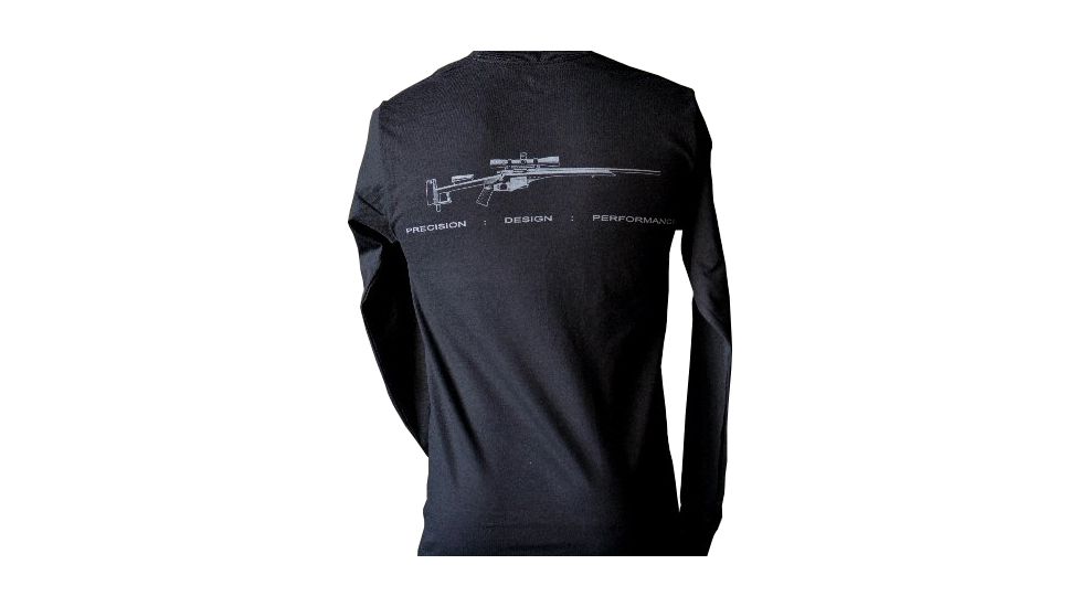 Eberlestock Cobra Rifle Long Sleeve T-Shirt, Black, Medium, CLSM