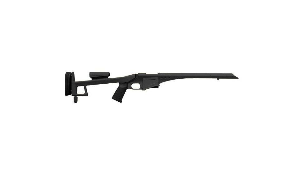 Eberlestock Cobra Stock Chasis System, 700 SA, w/ AI-Type 5 Round Magazine, Stealth Black M2AB