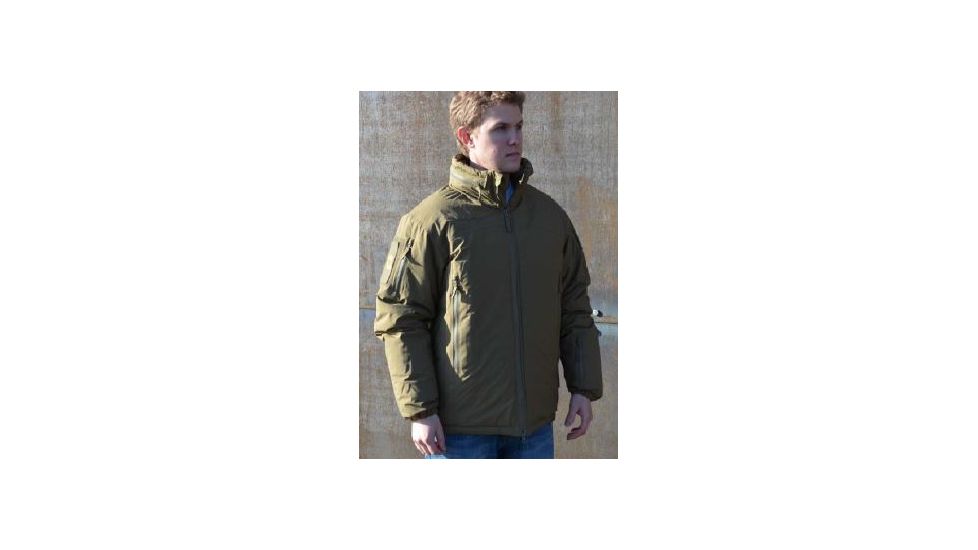 Eberlestock Fortress Jacket, Cold Wx Waterproof w/ G-Loft Fill, Military Green, Extra Large EHIGXJ