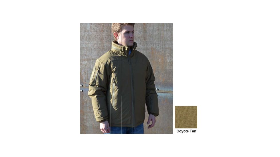 Eberlestock Fortress Jacket, Cold Wx Waterproof w/ G-Loft Fill, Coyote Tan, Medium EHIGMC