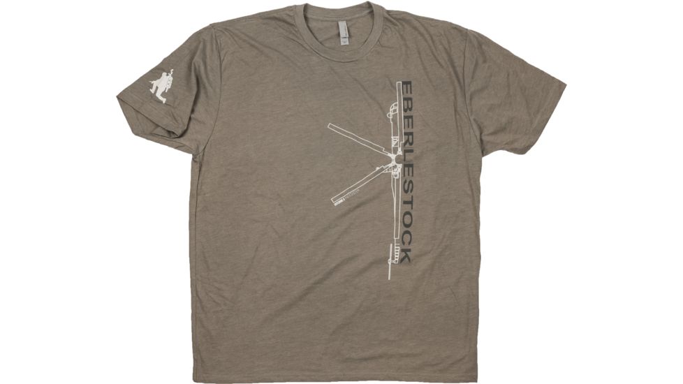 Eberlestock Skycrane II Short Sleeve T-Shirt, Field Gray, 2XL, CSS3