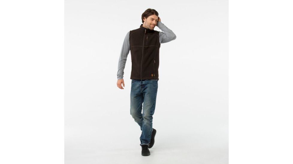 Smartwool Echo Lake Vest-Men's, Sumatra Heather, Medium, SW010002892-M