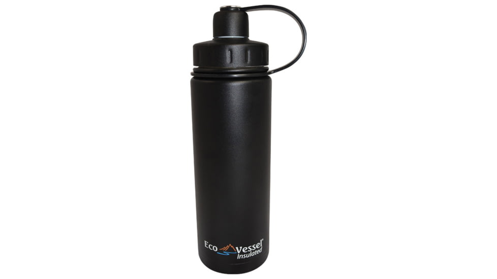 Eco Vessel Boulder Insulated Water Bottle, 20 Oz, Green, BLD600GN