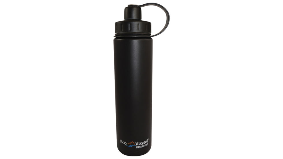 Eco Vessel Boulder Triple Insulated Water Bottle, 24 oz, Teal