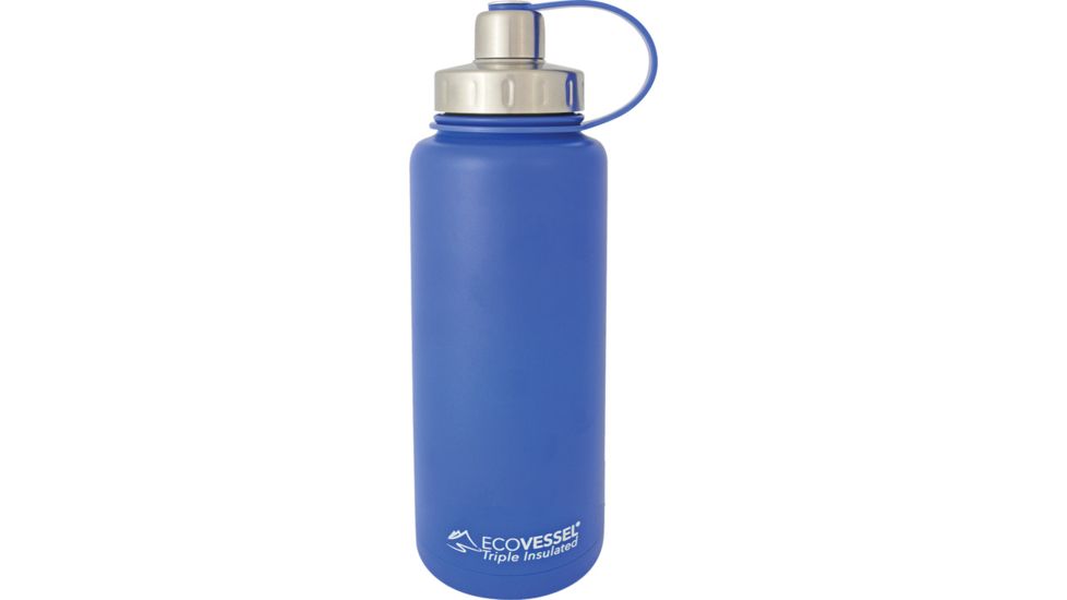 Eco Vessel Boulder Insulated Bottle, 32 Oz, Black, BLD946BS