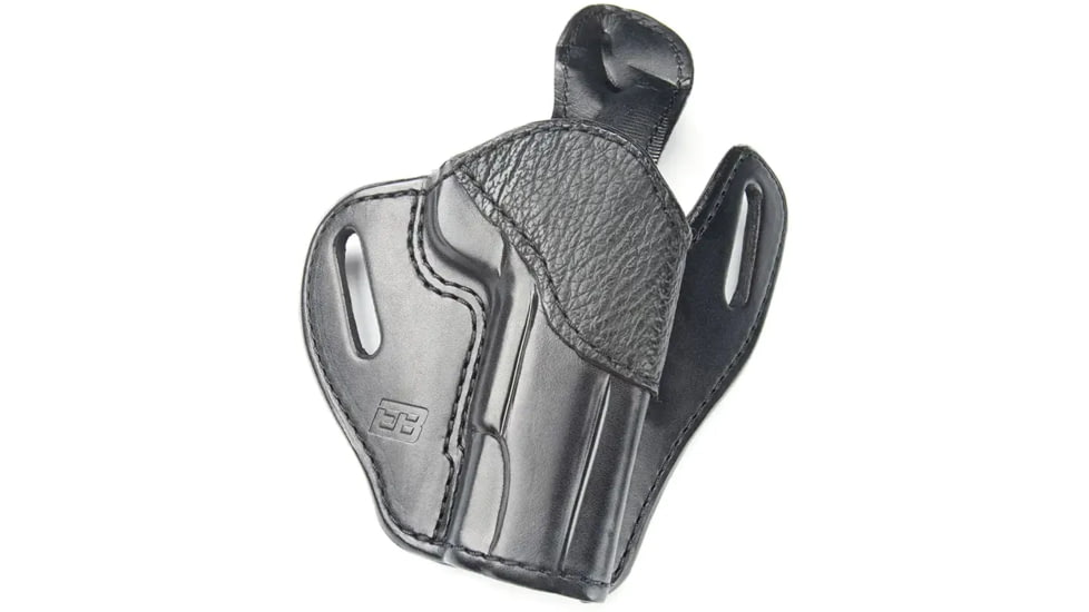 Ed Brown Products Government OWB Belt Holster, RMR compatible, Shark/Cow, Black, HL-G