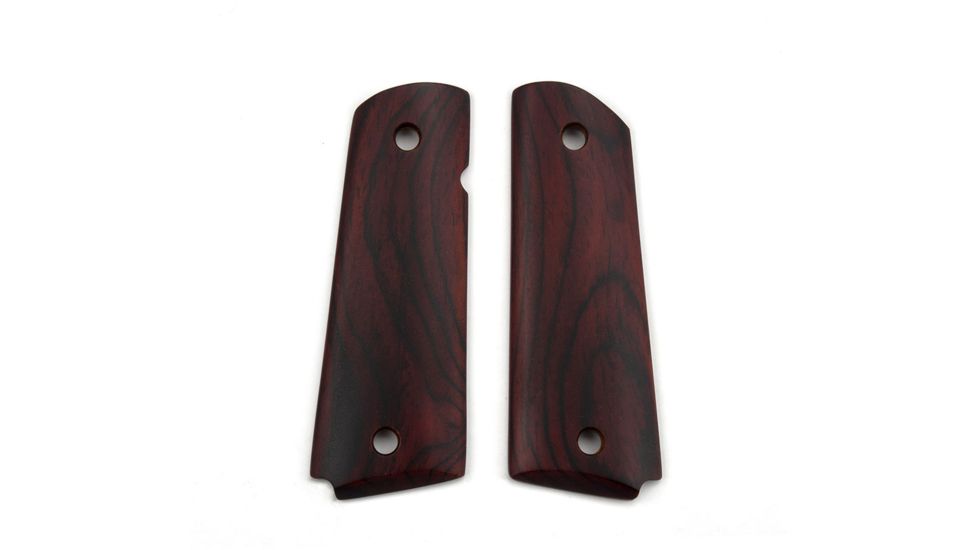 Ed Brown Products Grip Bushing, 1911, Smooth, Pair 10 Design, Cocobolo, 45912-SMOOTH-10