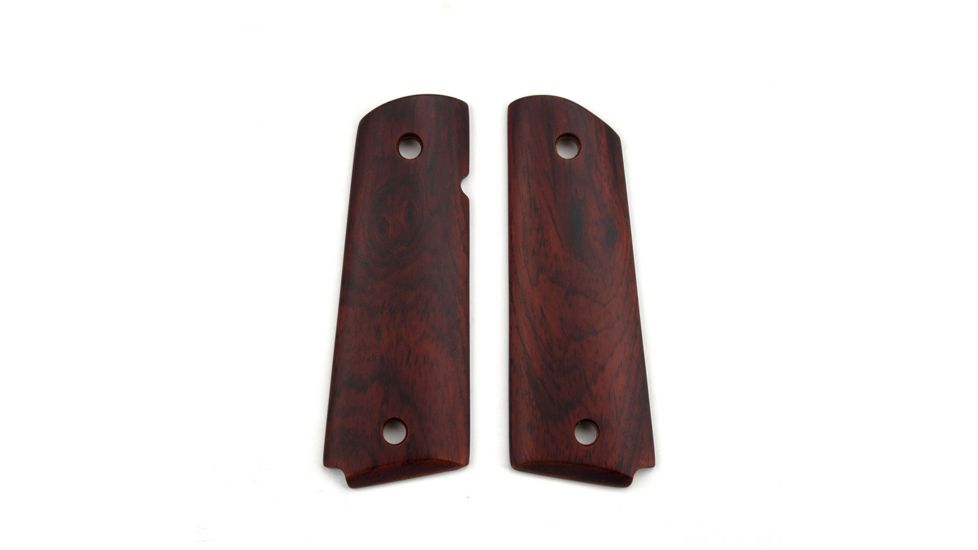Ed Brown Products Grip Bushing, 1911, Smooth, Pair 4 Design, Cocobolo, 45912-SMOOTH-4