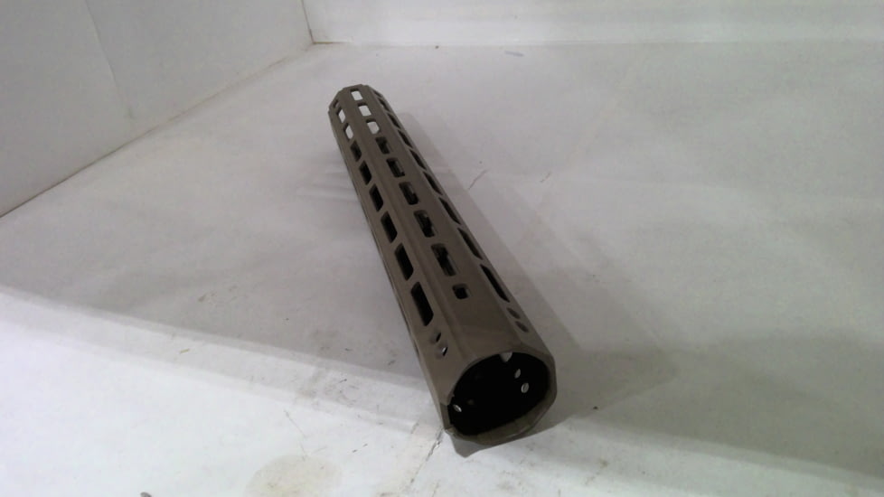 EDEMO Aero Precision AR15 15in Quantum M-LOK Handguard, FDE Cerakote, APRA400115C, EDEMO2