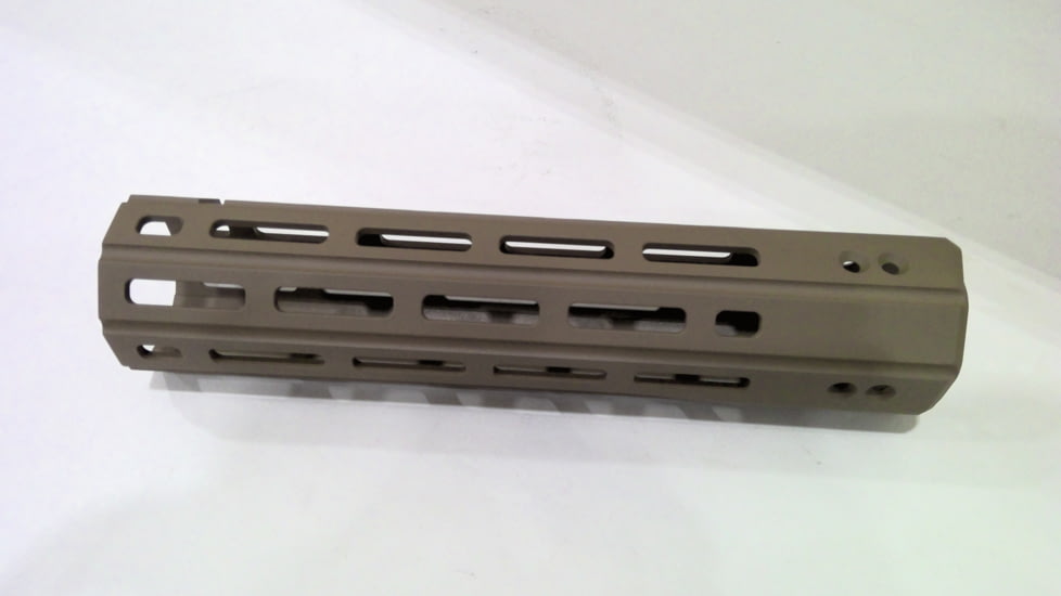 EDEMO Aero Precision AR15 9in Quantum M-LOK Handguard, FDE Cerakote, APRA400112C, EDEMO2