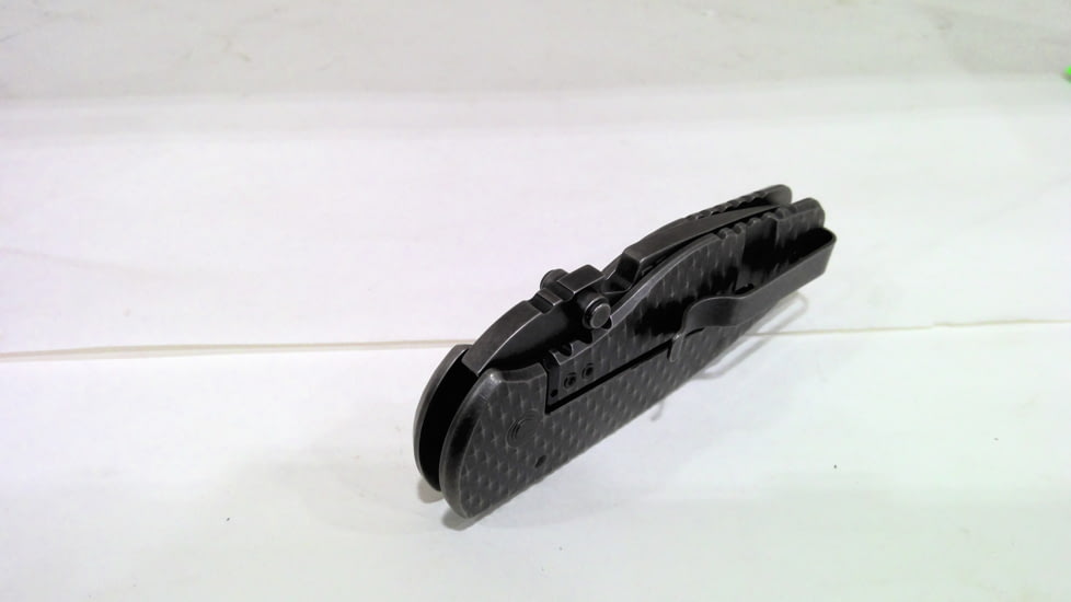 EDEMO Blackwater Grizzly SERE, Black G-10, Combo Niolox Blade w/ Sheath BWGRX001, EDEMO1