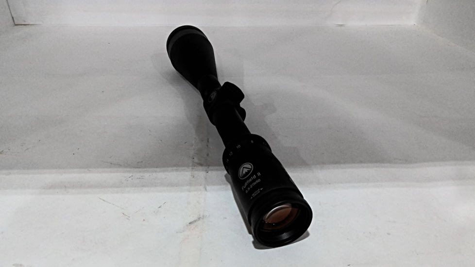 EDEMO Burris Fullfield II 6.5-20x50 mm Rifle Scope, 1in Tube, Second Focal Plane, Non-Illuminated Ballistic MilDot Reticle, Black, Matte, 200193, EDEMO1