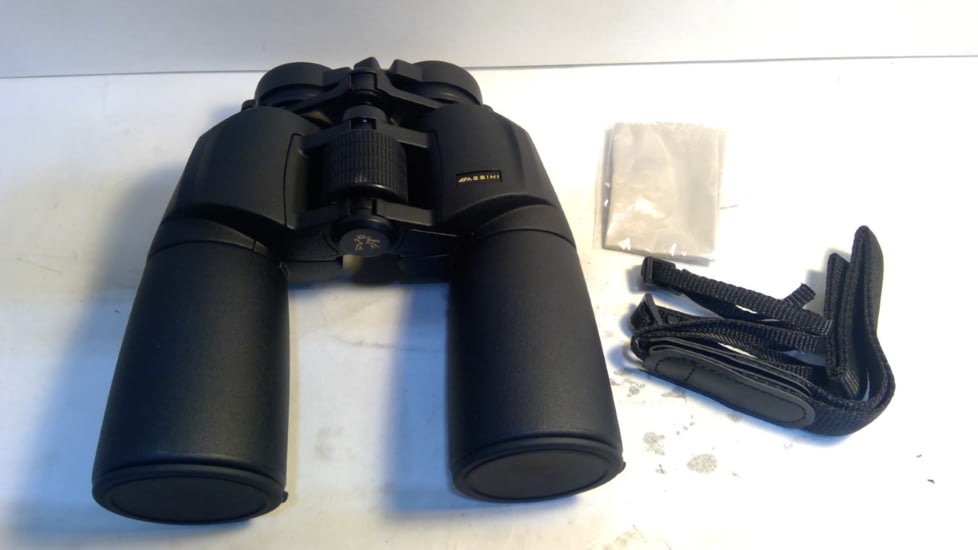EDEMO Cassini 12x50mm Waterproof Porro Prism Binocular and Case, Black C-P12, EDEMO1