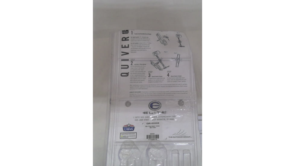 EDEMO Elite Archery Quiver - 1PC, 6 arrow, Realtree Max - 1, QR-00008, EDEMO1